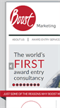 Mobile Screenshot of boost-marketing.co.uk