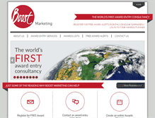 Tablet Screenshot of boost-marketing.co.uk
